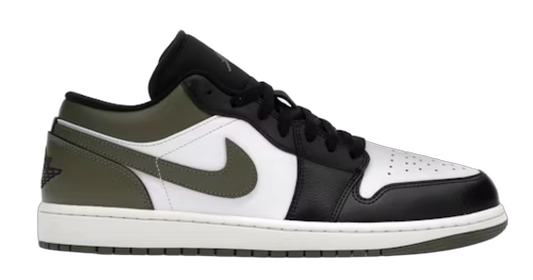 Jordan 1 Low Black Toe Medium Olive