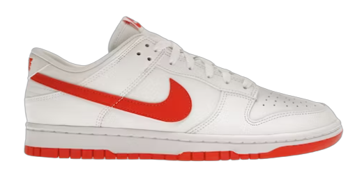 Nike Dunk Low Retro White Picante Red