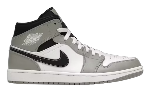 Jordan 1 Mid Light Smoke Grey Anthracite