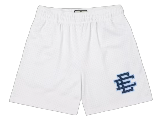 Eric Emanuel EE Basic Short (SS23) White/Navy Blue