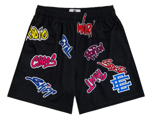 Eric Emanuel x Matty Boy EE Shorts Black/Blue