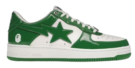 A Bathing Ape Bape Sta Low Green