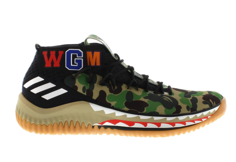 Bape x Adidas Dame 4
