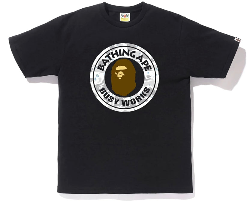 Bape Galaxy Camo Busy Works Tee "Black"