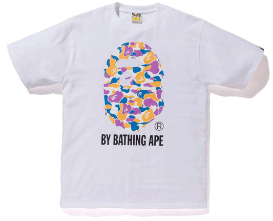 Bape Los Angeles Store Big Head Tee "White”