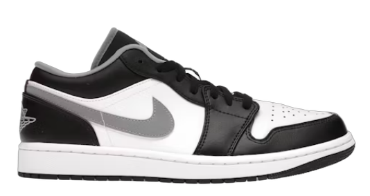 Jordan 1 Low Black White Grey (2021)