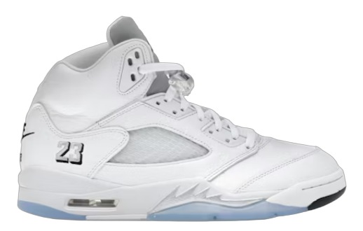 Jordan 5 Retro White Metallic