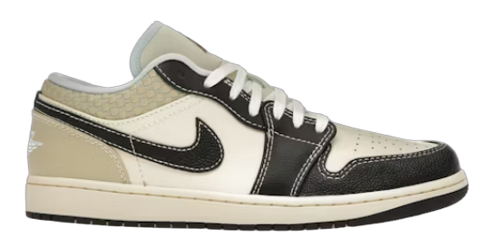 Jordan 1 Low SE Coconut Milk Black Muslin
