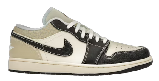 Jordan 1 Low SE Coconut Milk Black Muslin