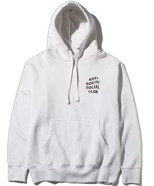 Anti Social Social Club Kkoch Hoodie White