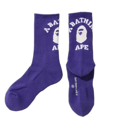 Bape Socks Purple