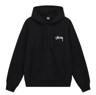 Stussy 8 Ball Fade Hoodie 'Black'