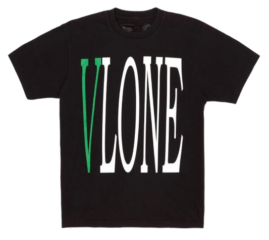 Vlone Green BlackStaple Tee